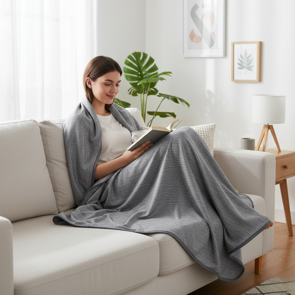 Lisslune | Lightweight Cooling Blanket with Breathable Comfort Layer