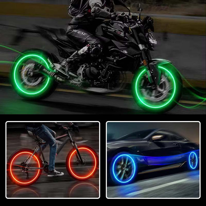 Lisslune | Bright LED Valve Caps for a Stylish Look