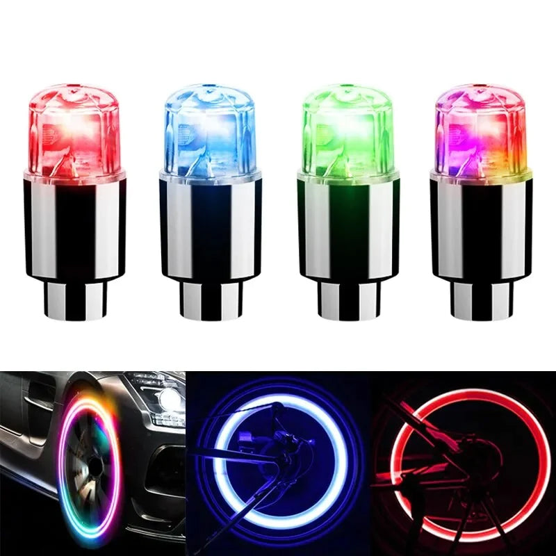 Lisslune | Bright LED Valve Caps for a Stylish Look