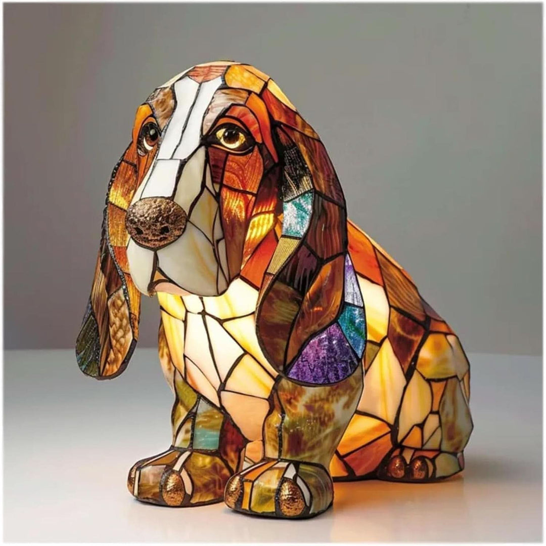 Lisslune | Artistic LED Night Light with Dog Breed Design