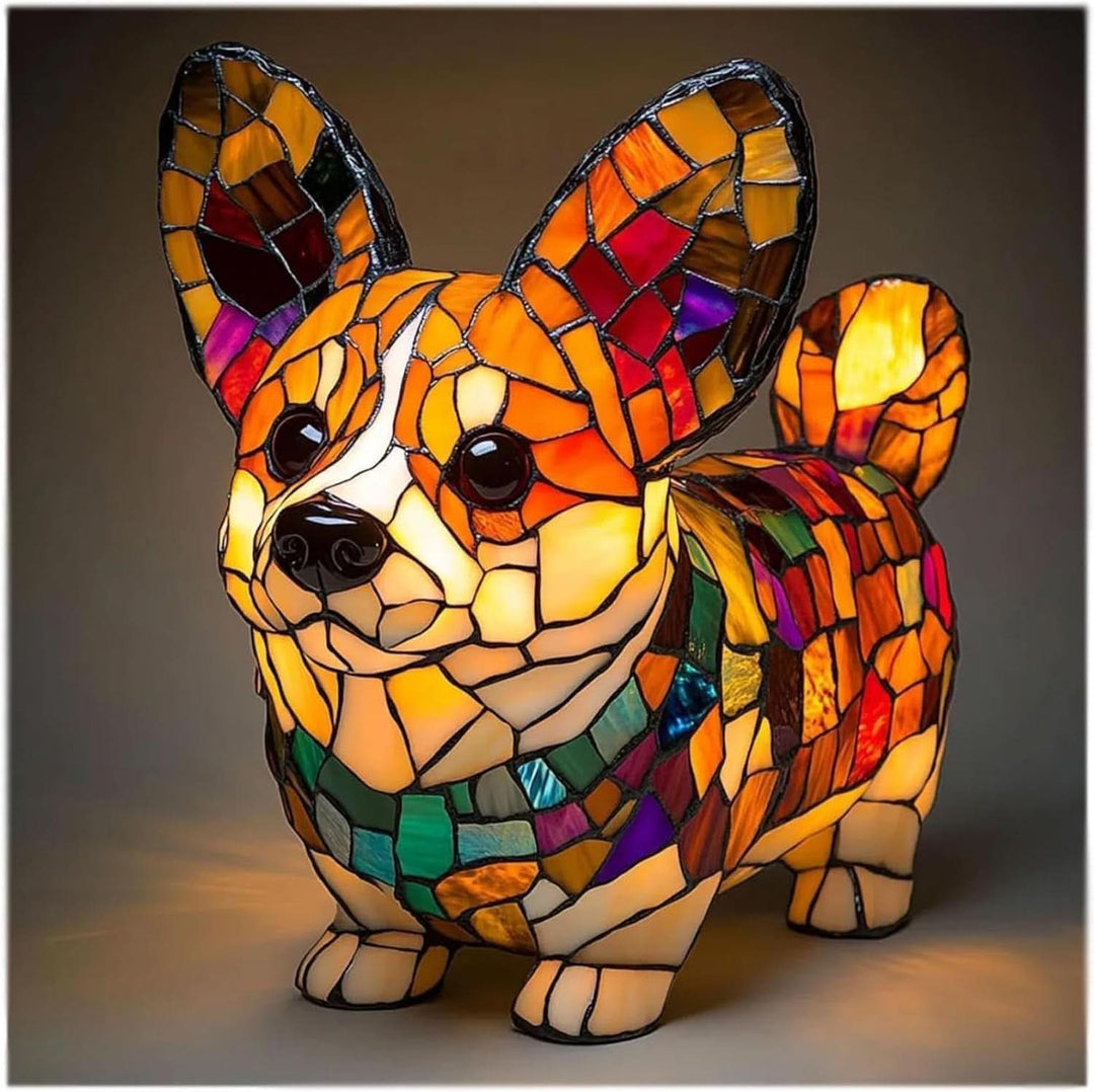 Lisslune | Artistic LED Night Light with Dog Breed Design