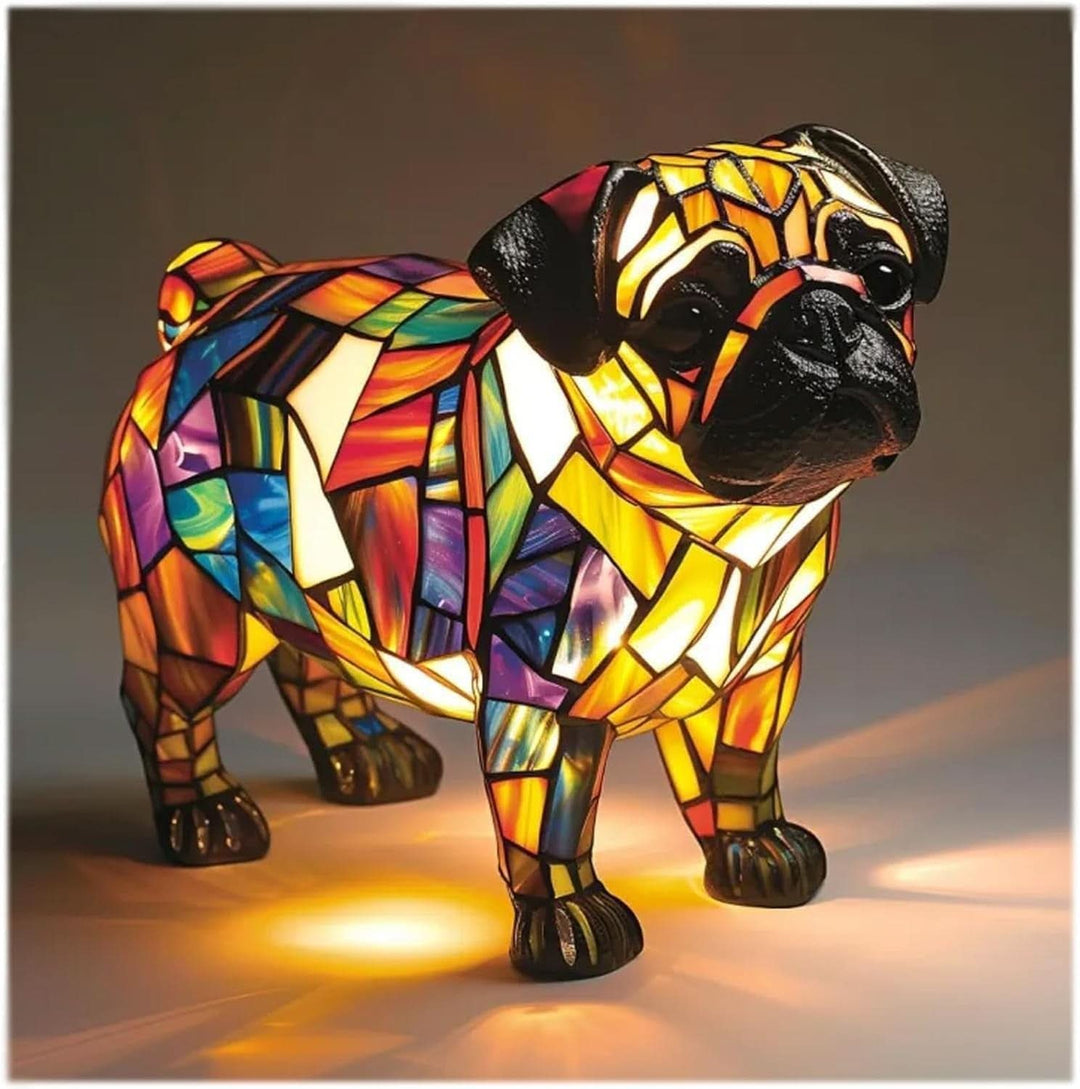 Lisslune | Artistic LED Night Light with Dog Breed Design
