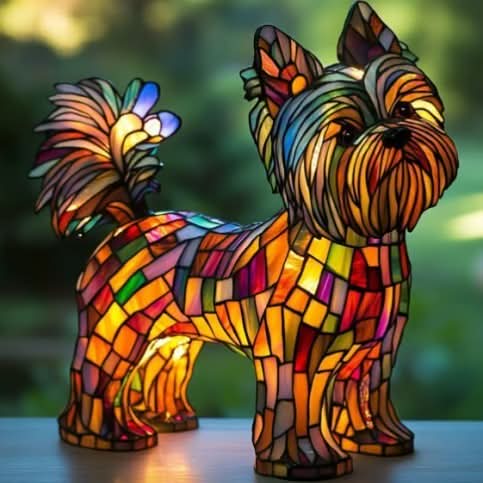 Lisslune | Artistic LED Night Light with Dog Breed Design