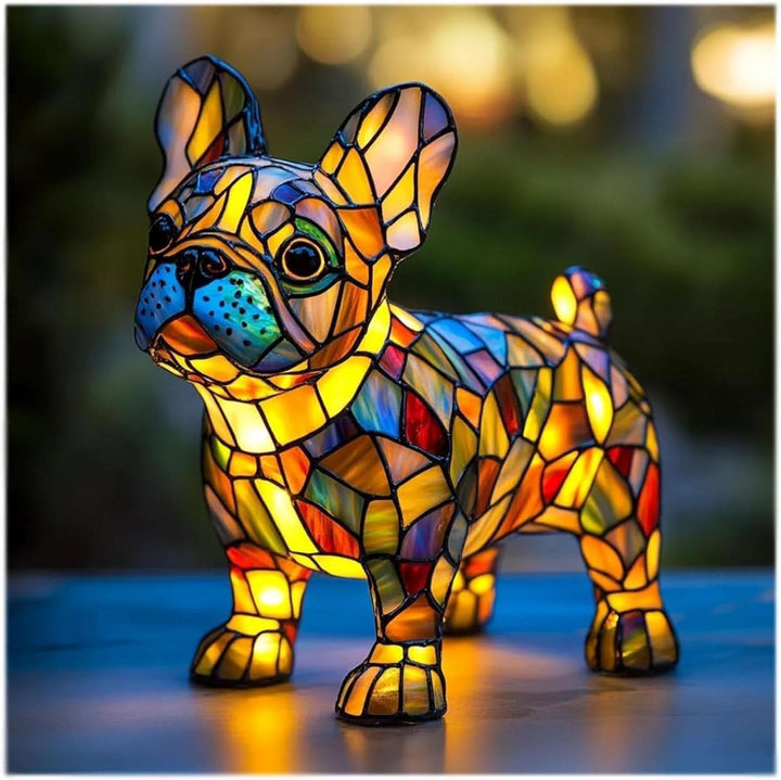 Lisslune | Artistic LED Night Light with Dog Breed Design
