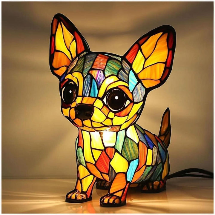 Lisslune | Artistic LED Night Light with Dog Breed Design