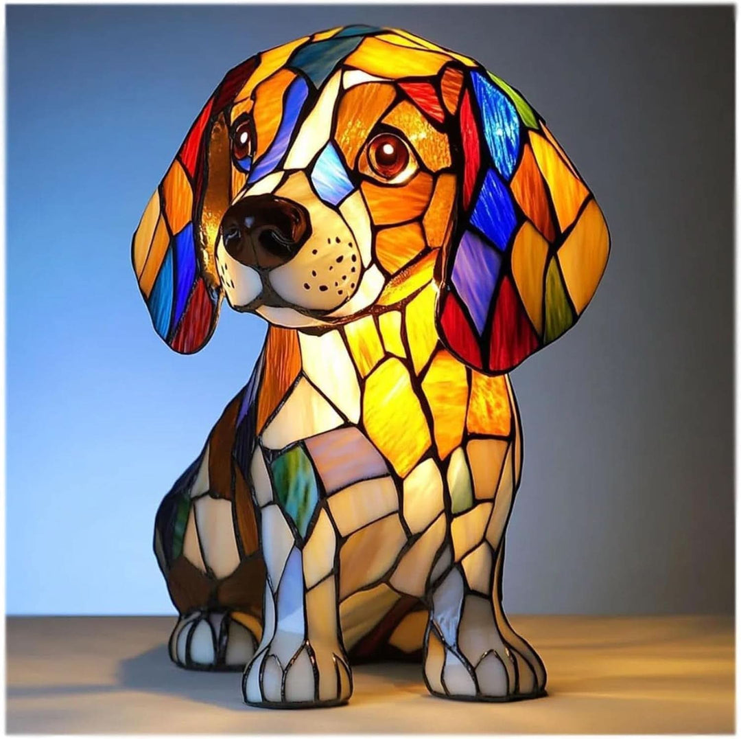 Lisslune | Artistic LED Night Light with Dog Breed Design