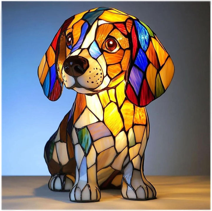 Lisslune | Artistic LED Night Light with Dog Breed Design