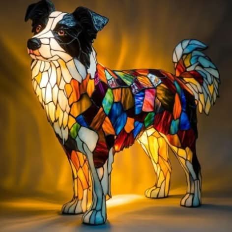 Lisslune | Artistic LED Night Light with Dog Breed Design