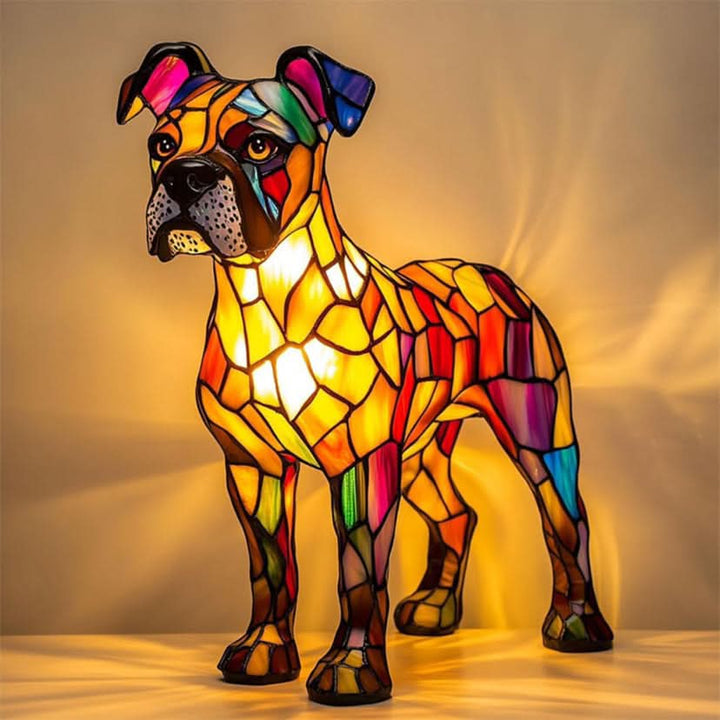 Lisslune | Artistic LED Night Light with Dog Breed Design