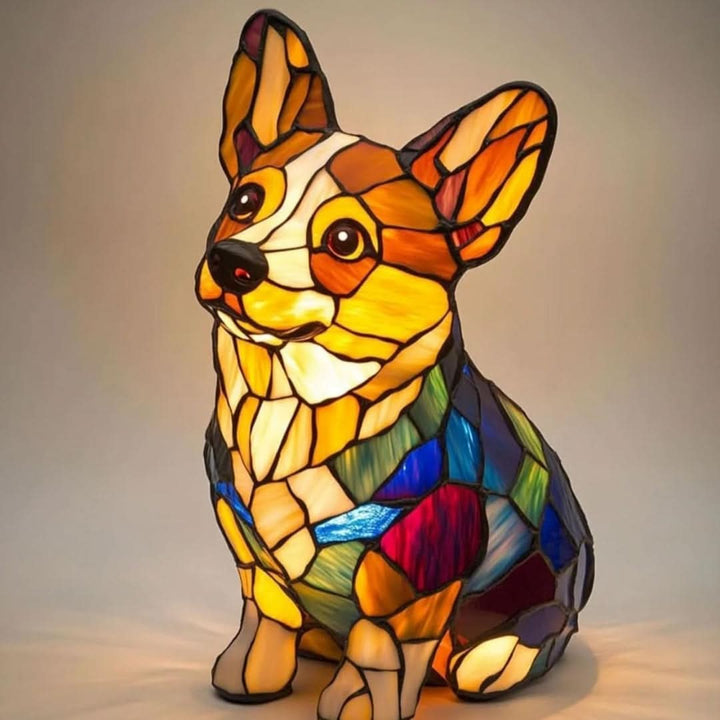 Lisslune | Artistic LED Night Light with Dog Breed Design