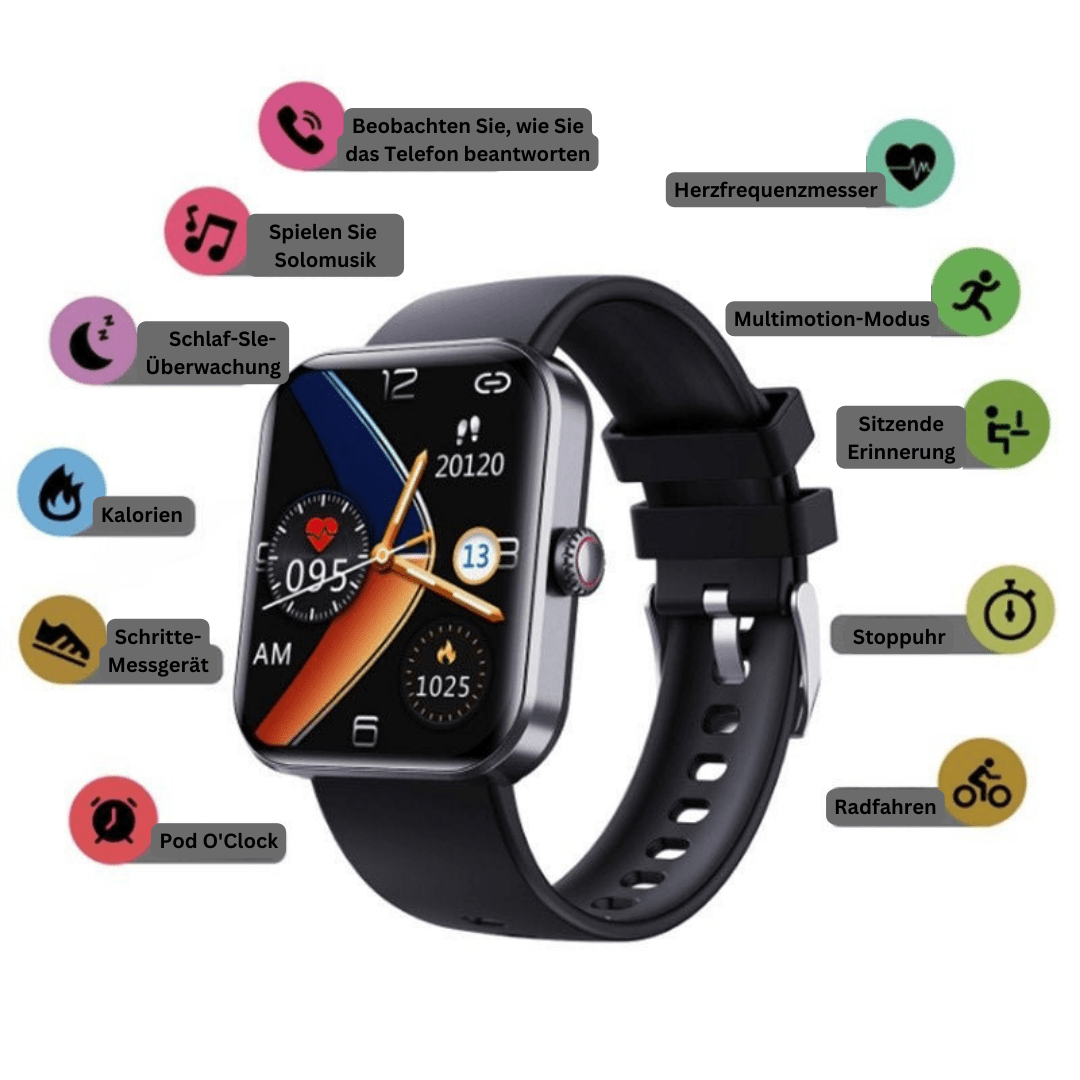 Lisslune | Health Watch – Pain-free Blood Sugar Measurement & Vital Functions in Real Time