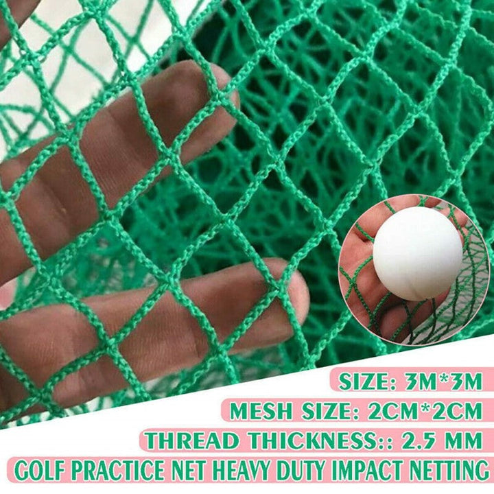 Lisslune | Practice Net for Sports Training – 3x3m – Shock Resistant – For Indoor & Outdoor
