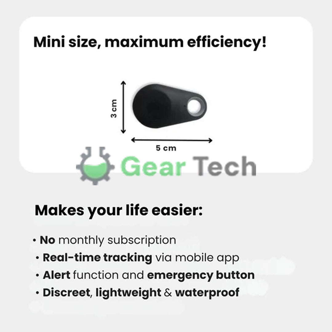 Lisslune | GPS Dog Tracker | Waterproof, Real-Time Location & Safety Zone Alerts for Outdoor Adventures