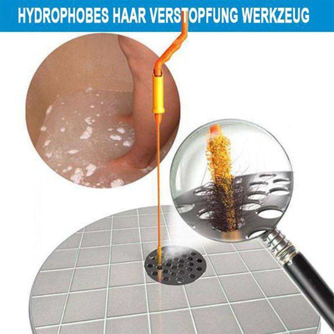 Lisslune | Bequee Hair Clog Tool, Anti-Clog Tool for Wastewater Channel