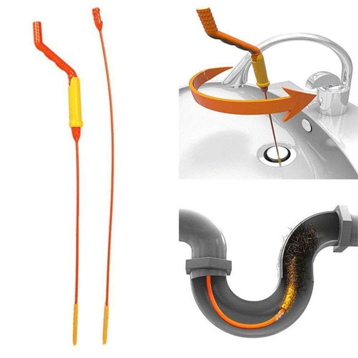 Lisslune | Bequee Hair Clog Tool, Anti-Clog Tool for Wastewater Channel