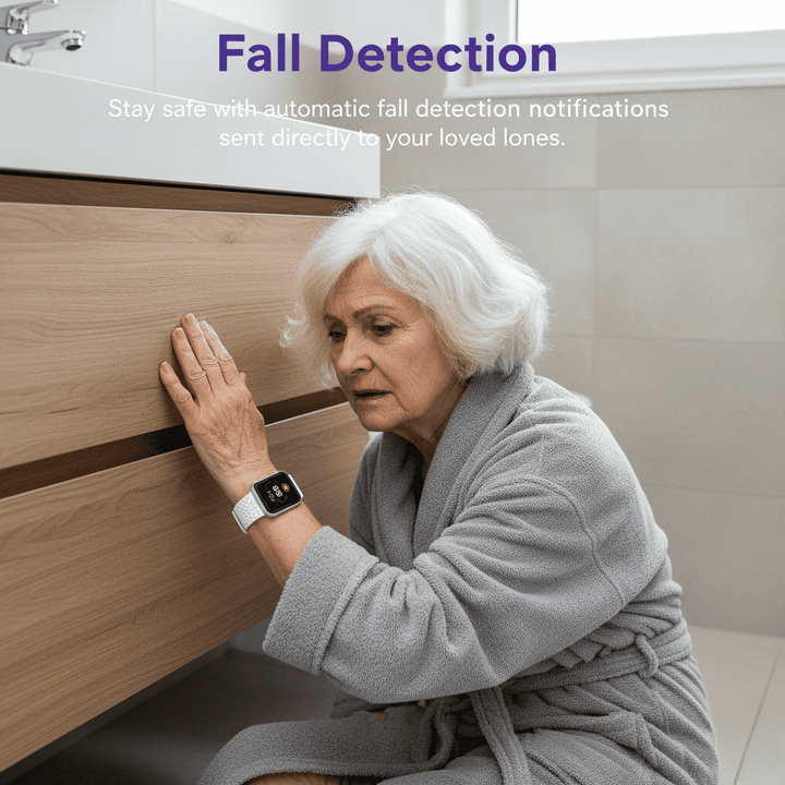 Lisslune | Smartwatch for seniors with location sharing & SOS function
