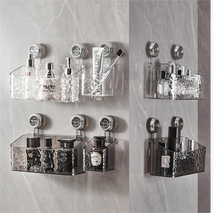 Lisslune | WallGrip elegant wall mount for the bathroom with hanging storage