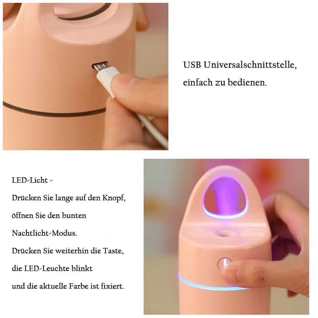 Lisslune | USB Air Humidifier Air Aroma Diffuser Mist Maker