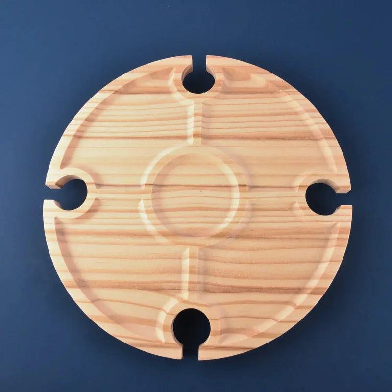 Lisslune | GardenTray - Foldable picnic table for outdoor enjoyment