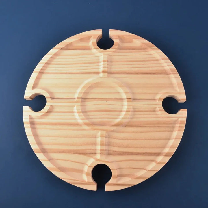Lisslune | GardenTray - Foldable picnic table for outdoor enjoyment