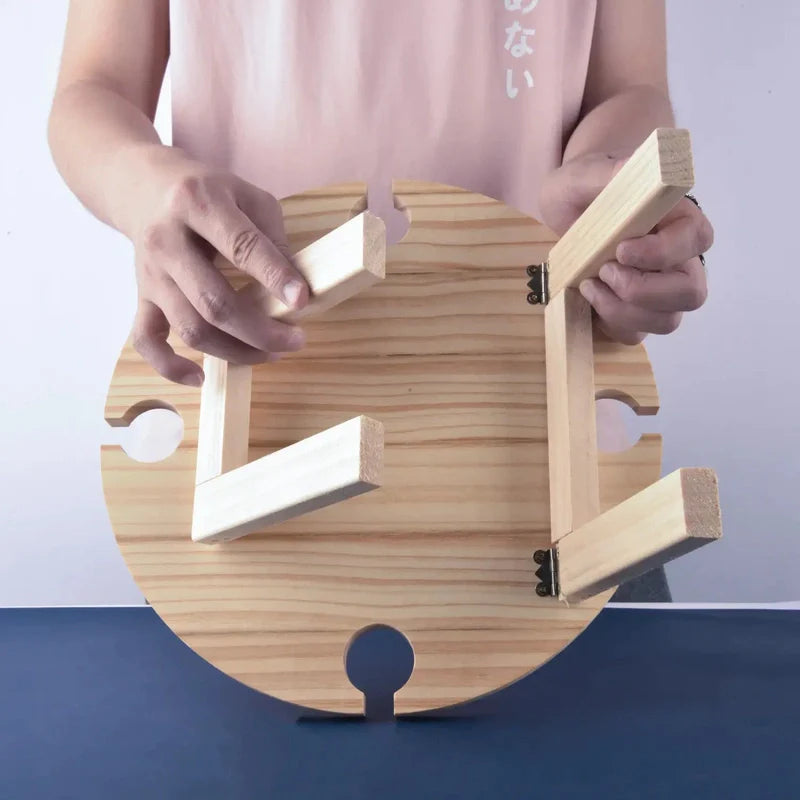 Lisslune | GardenTray - Foldable picnic table for outdoor enjoyment