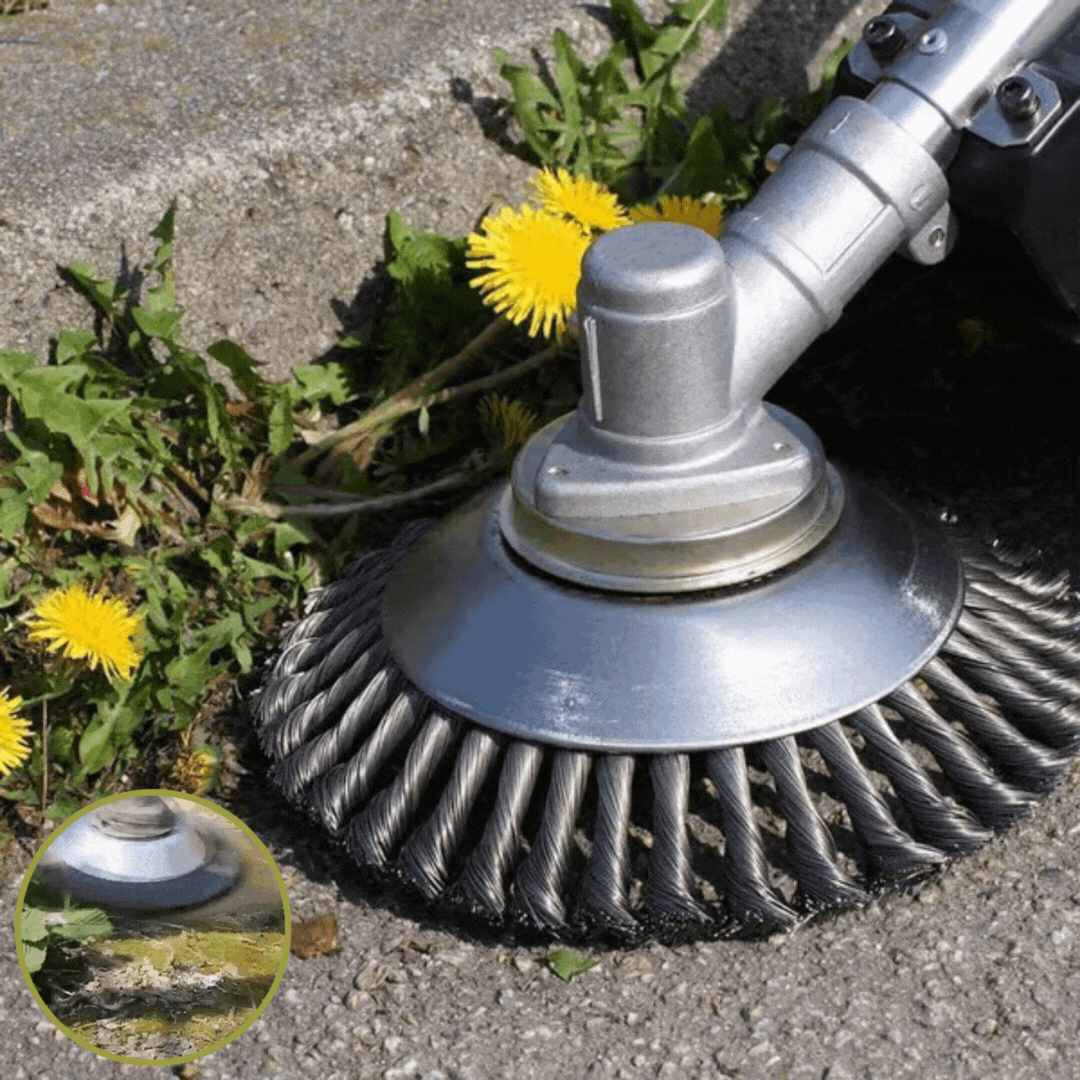 Lisslune | Garron Carbon Steel Weed Brush & Trimmer