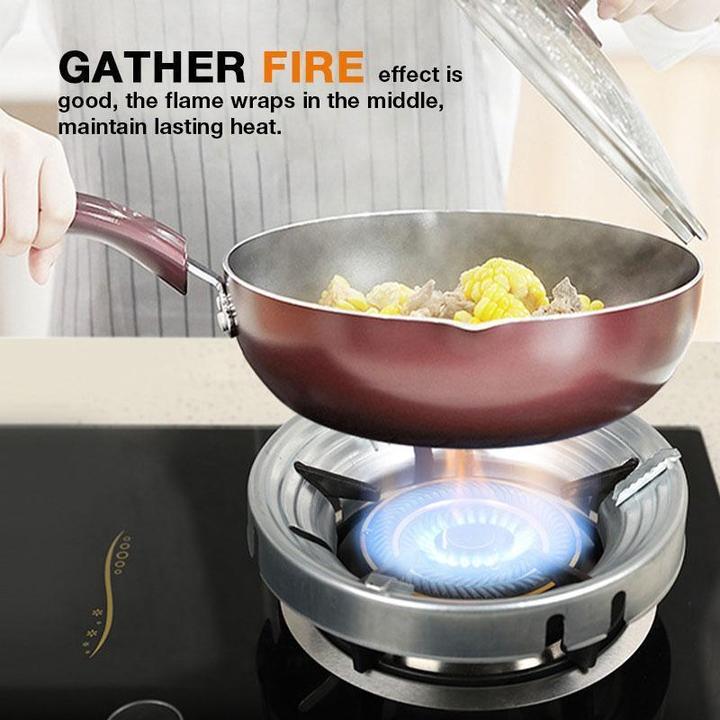 Lisslune | Gas stove Energy-saving wind shield ring