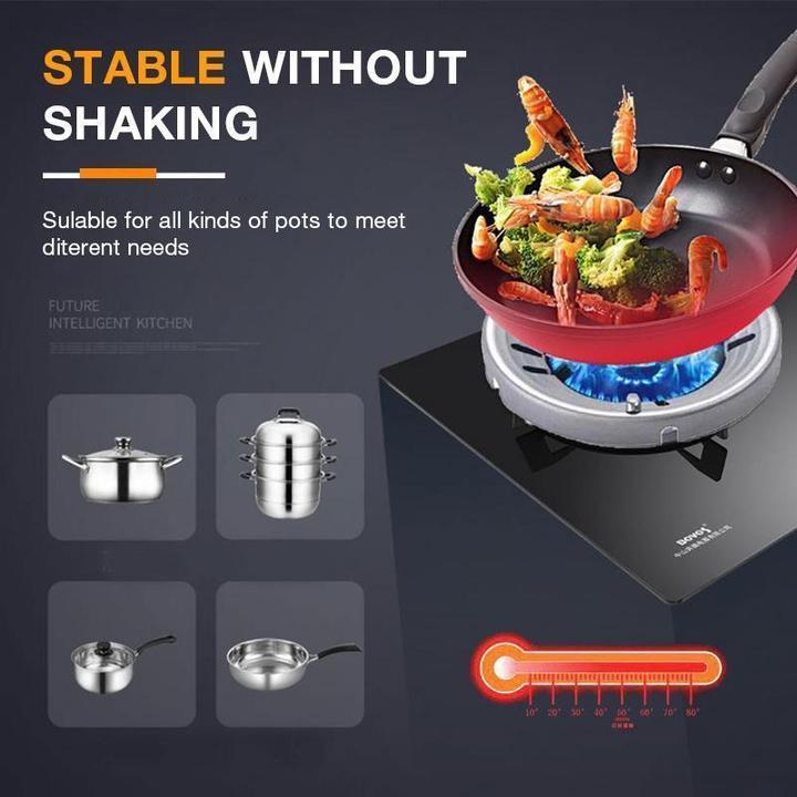 Lisslune | Gas stove Energy-saving wind shield ring