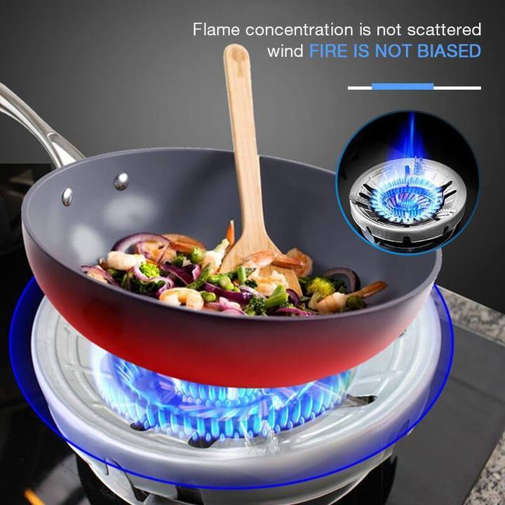 Lisslune | Gas stove Energy-saving wind shield ring