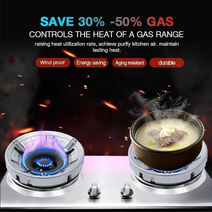 Lisslune | Gas stove Energy-saving wind shield ring