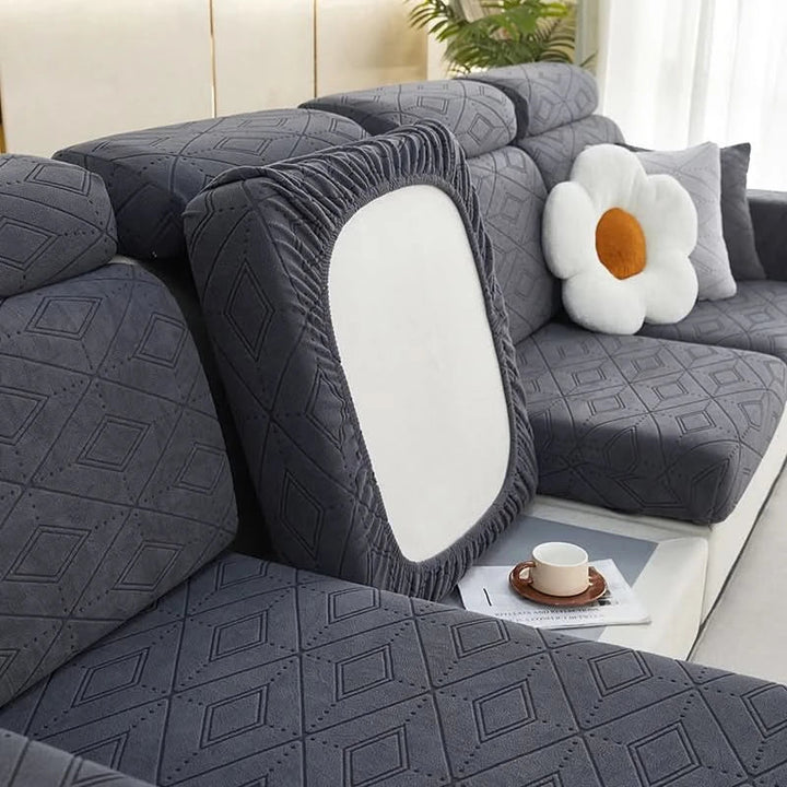 Lisslune | SlipBliss - Elegant Jacquard Non-Slip Sofa Cover