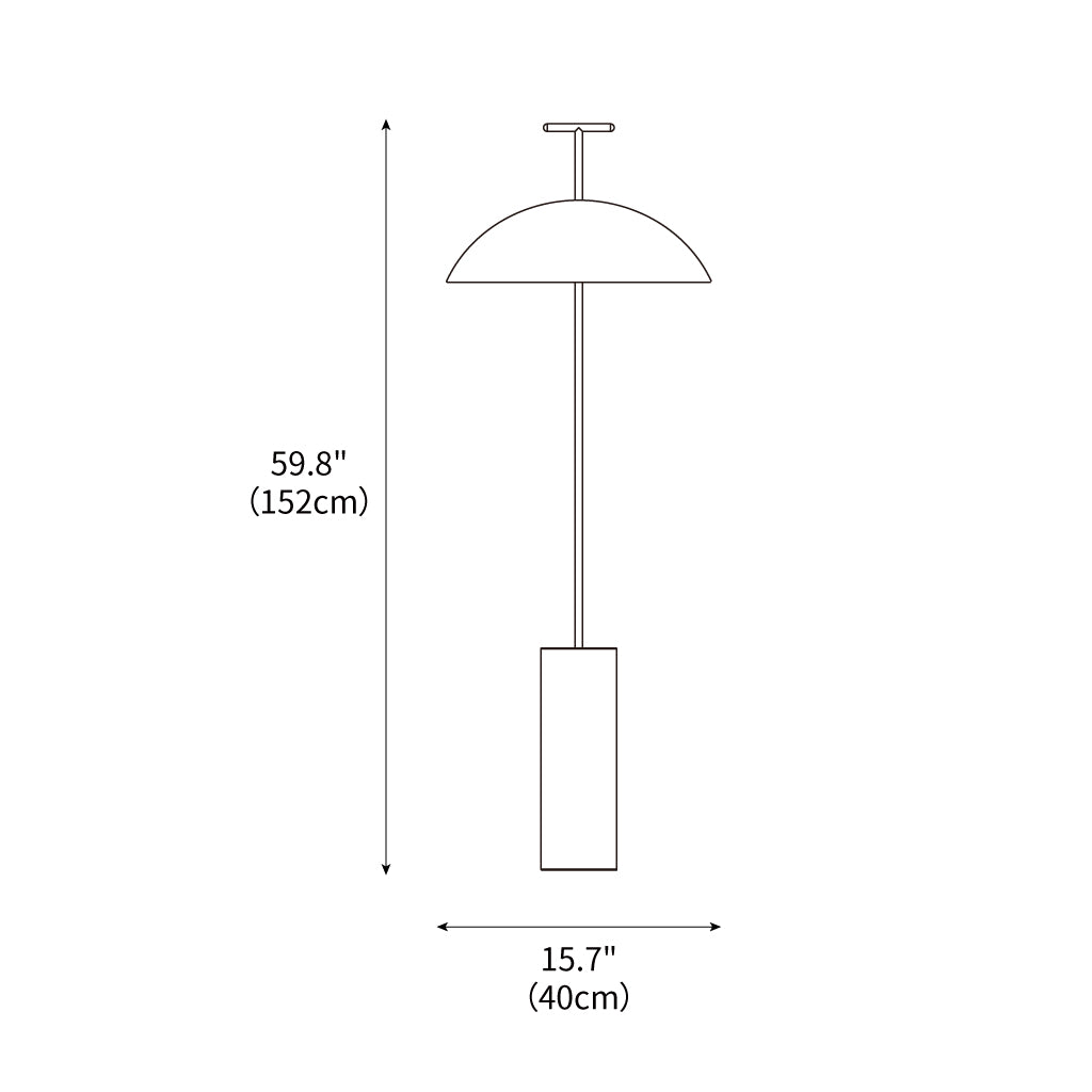 Lisslune | No-a Floor Lamp 15.7"