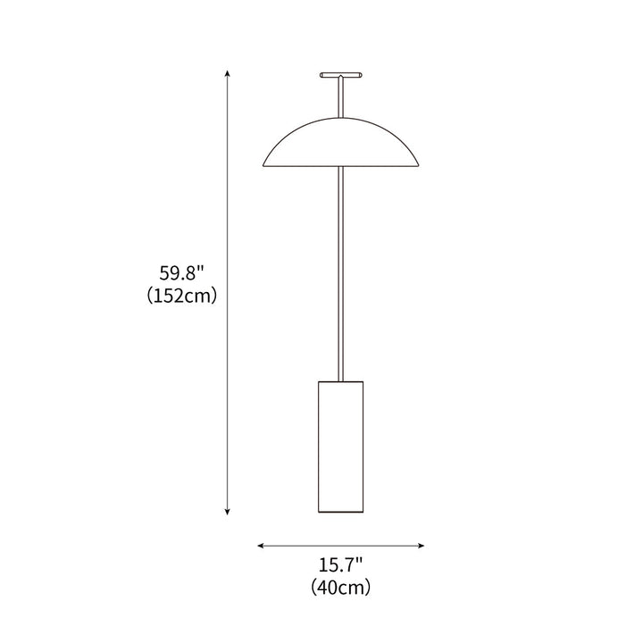Lisslune | No-a Floor Lamp 15.7"