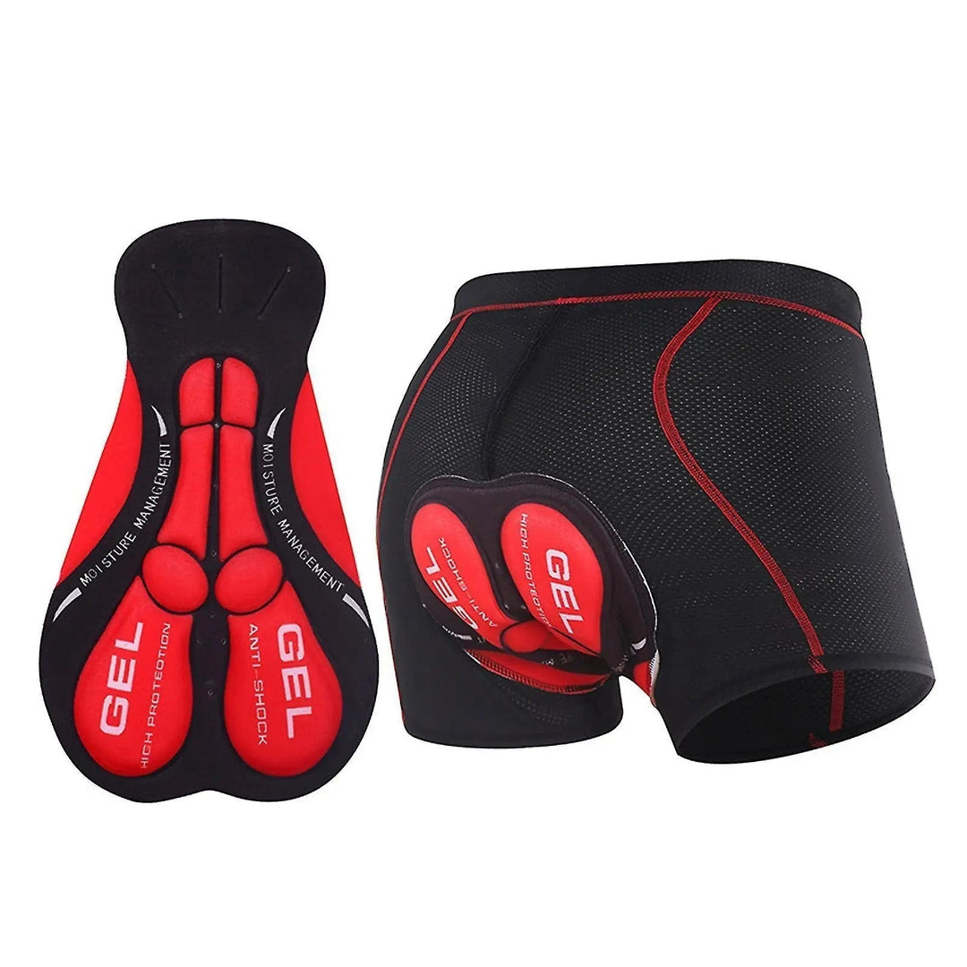 Lisslune | ComfortRide Gel-Cycling Shorts with 3D-Pad for Long Distances