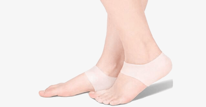 Lisslune | Silicone Gel Heel and Ankle Sock for Plantar Fasciitis