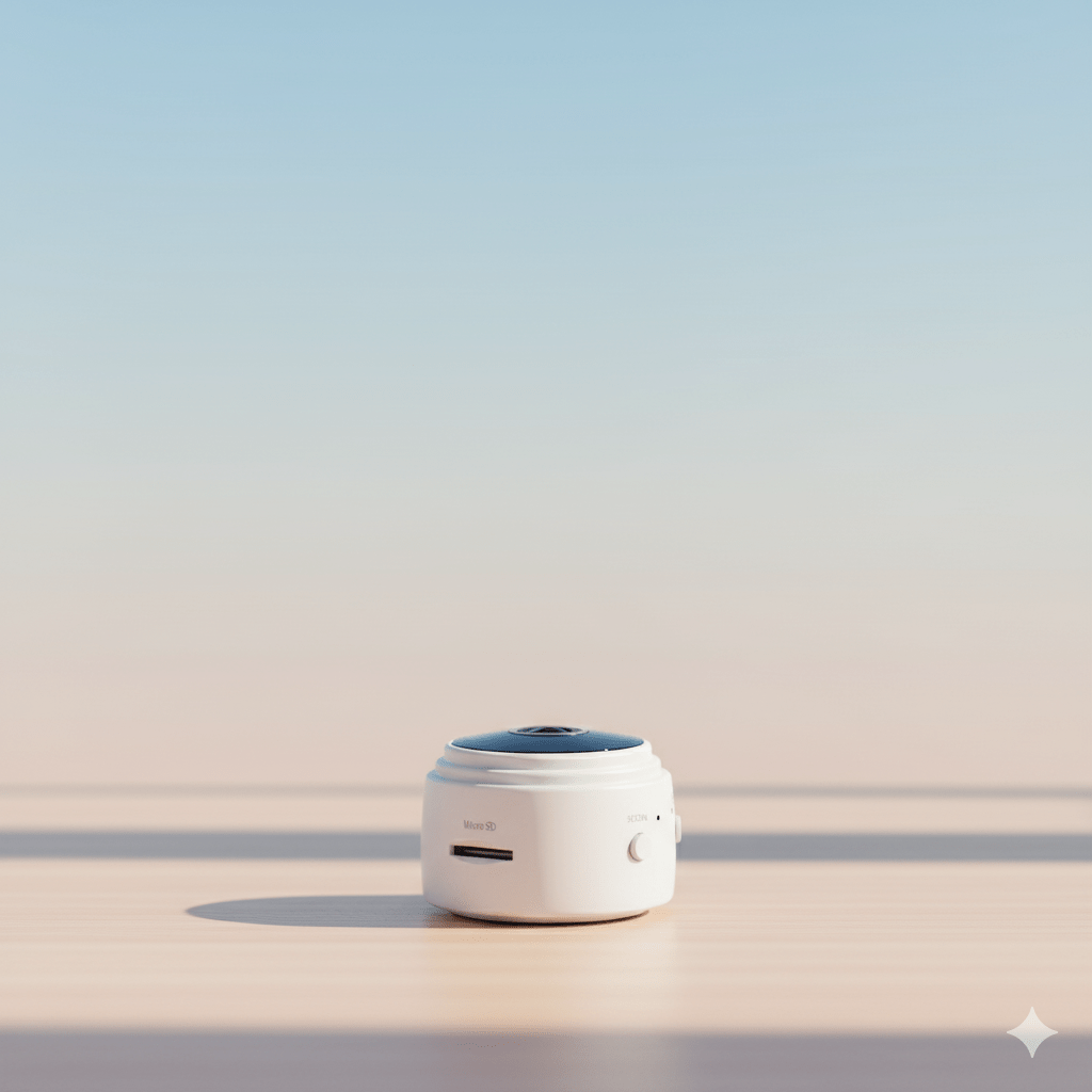 Lisslune | 1080p Mini Camera with Night Vision & App Control