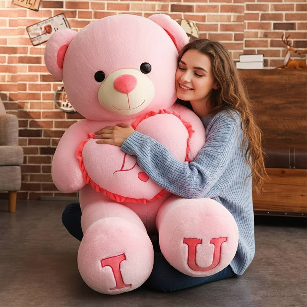 Lisslune | Gigantic Plush Bear – Extra Large Plush Teddy for Comfort and Relaxation