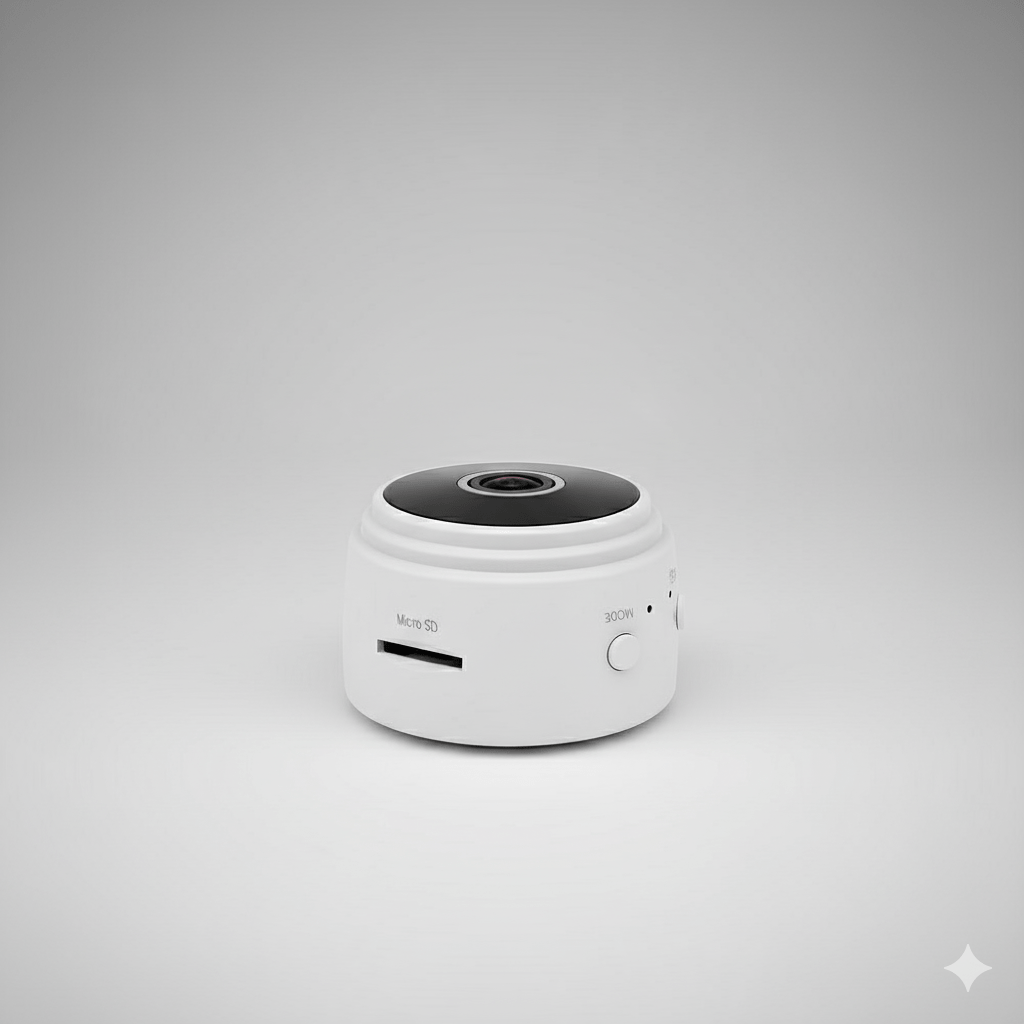 Lisslune | 1080p Mini Camera with Night Vision & App Control