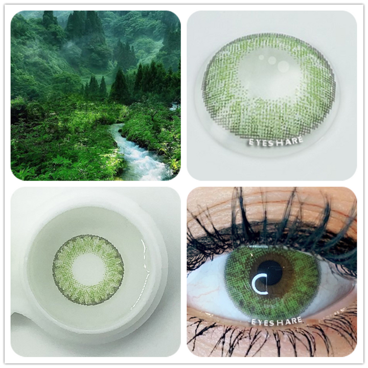 Rynx 3Tone Gemstone Green 14.5mm 1 Pair | 1 Year