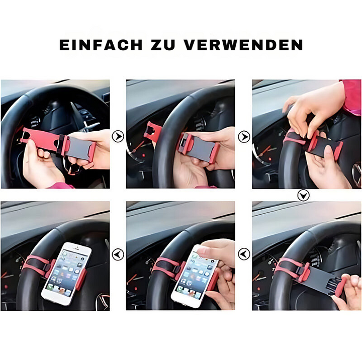 Lisslune | GripDrive – Phone holder at the steering wheel