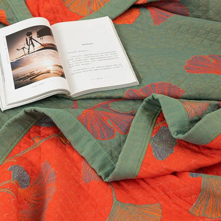Lisslune | Cotton Bedding Set with Botanical Design
