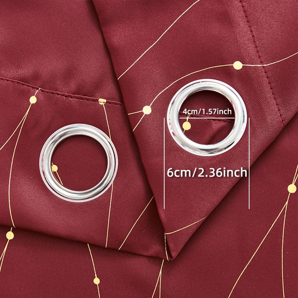 Lisslune | Gleam Chic Blackout Curtain
