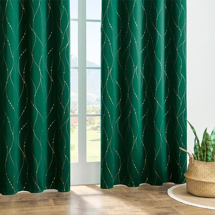 Lisslune | Gleam Chic Blackout Curtain