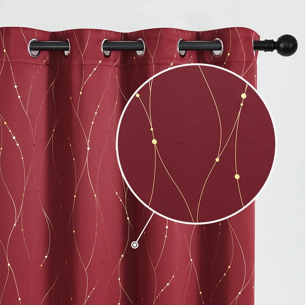 Lisslune | Gleam Chic Blackout Curtain