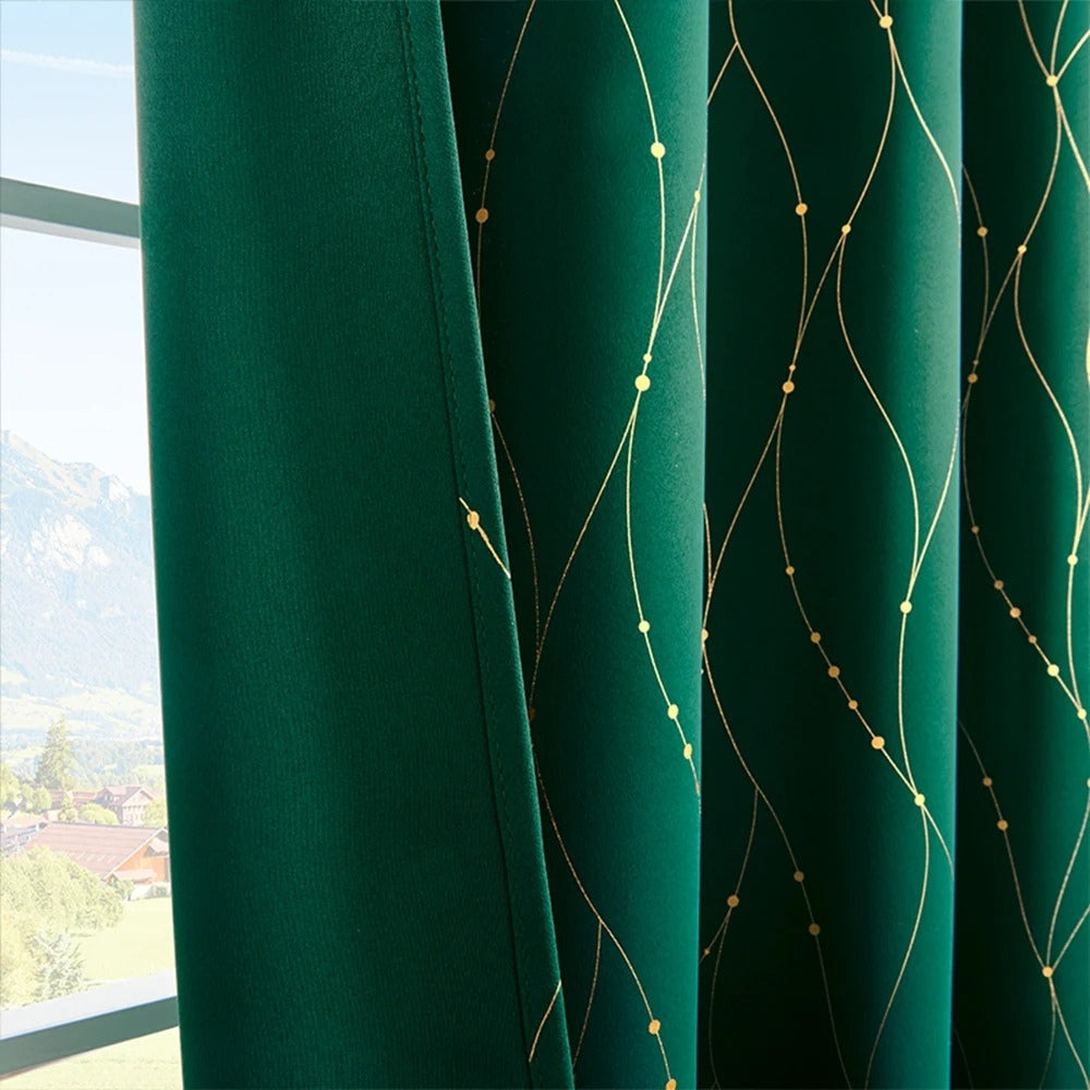 Lisslune | Gleam Chic Blackout Curtain