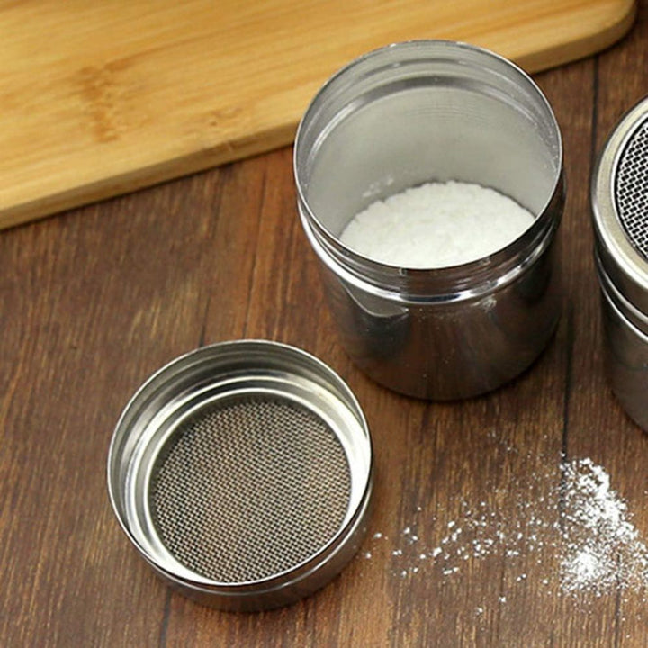 Lisslune | Silver Whirl Powder Shaker