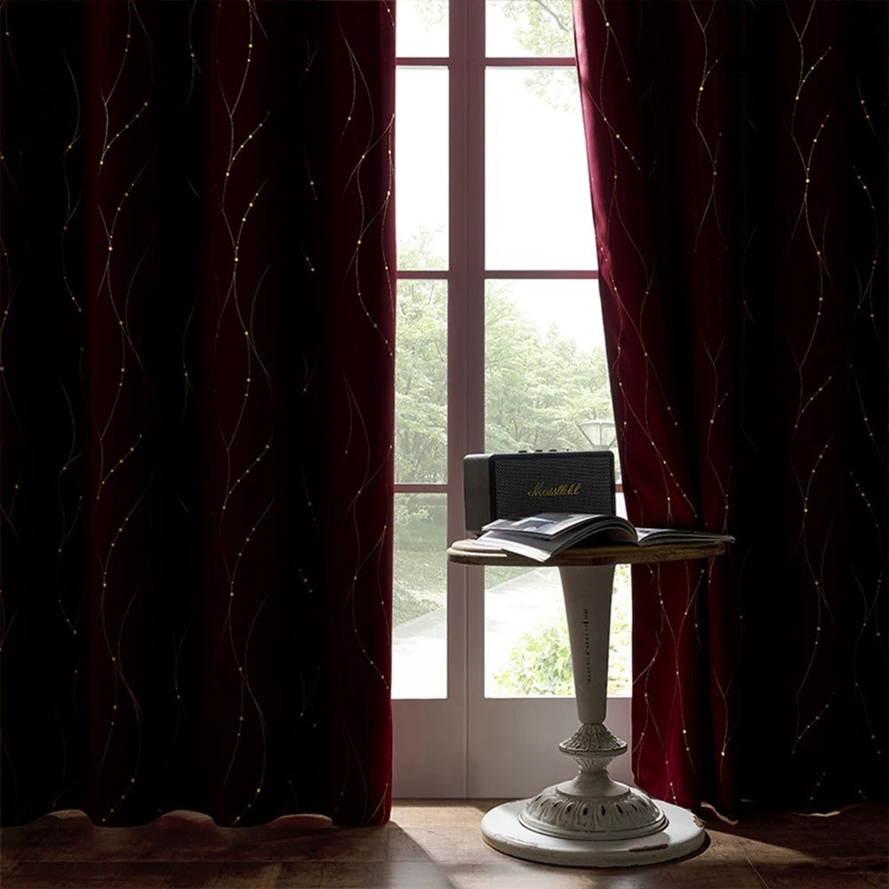Lisslune | Gleam Chic Blackout Curtain