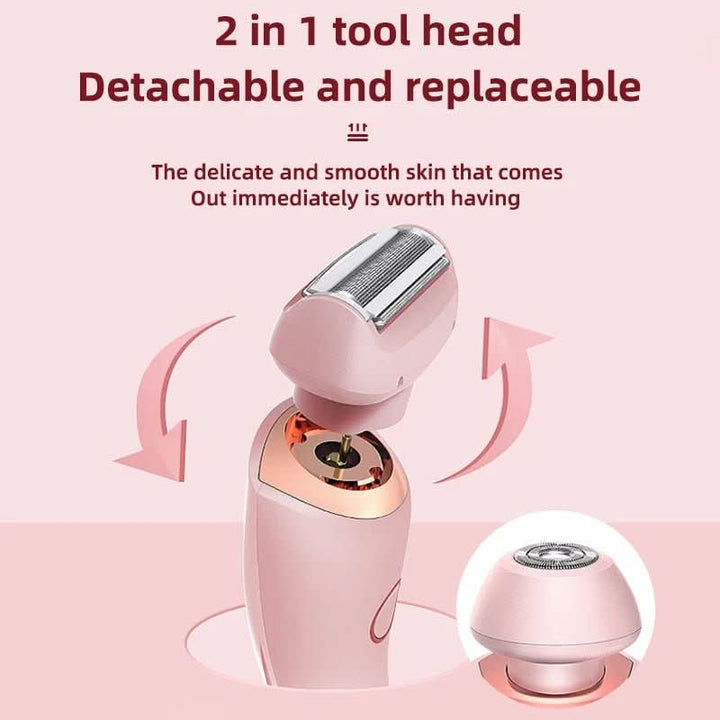 Lisslune | Glidease – Electric razor for men with LED & skin-friendly precision shaving