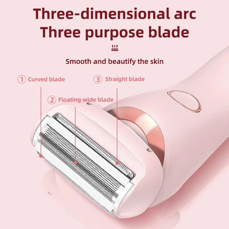 Lisslune | Glidease – Electric razor for men with LED & skin-friendly precision shaving