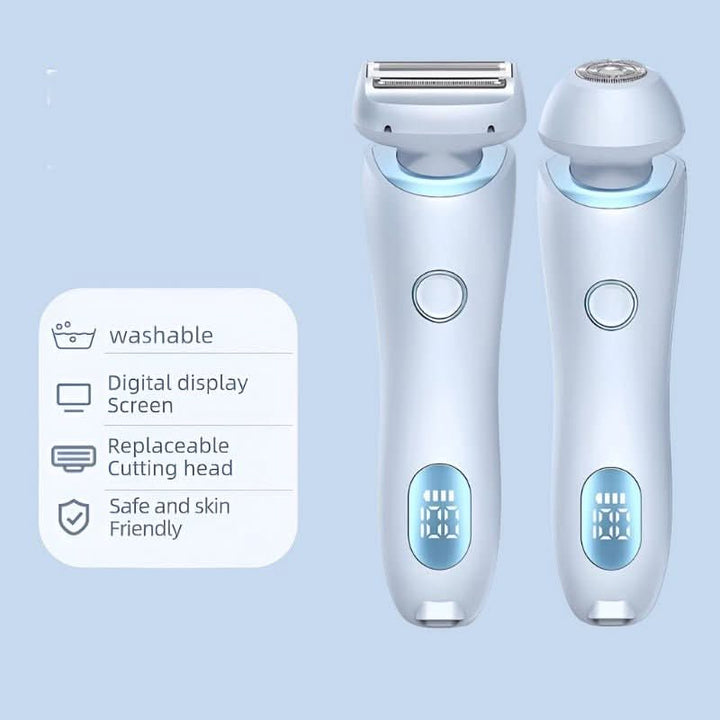 Lisslune | Glidease – Electric razor for men with LED & skin-friendly precision shaving